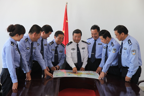 团结奋进的所党委领导班子