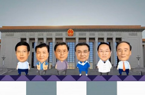 中国领导人卡通形象引爆网络