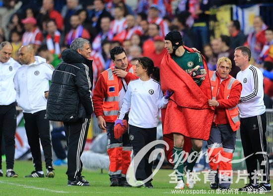 切赫特里伤退 切尔西客场0-0逼平马竞