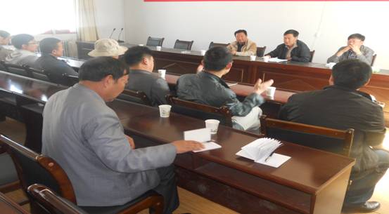 同仁县隆务镇城镇(西山沟道)防洪工程专题会议