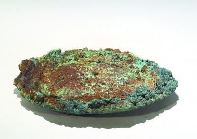 罕见西周铜锭首对外公布 含铜量竟高达98%