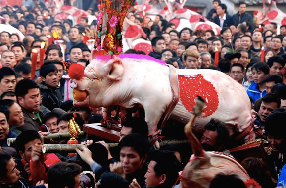 令世界惊奇的中国春节民俗442 / 作者:恭城无聊人 / 帖子ID:100211