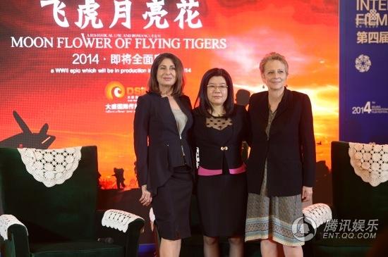 中美合作《飞虎月亮花》 安晓芬:投资至少3亿
