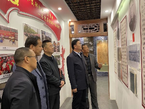 贵德县委书记白永栋调研基层党建工作