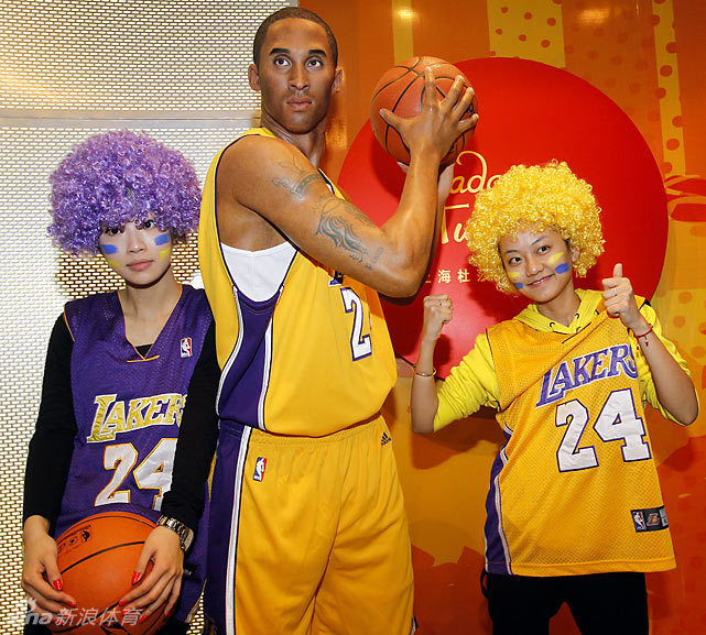 惟妙惟肖真假难辨 盘点体坛明星蜡像