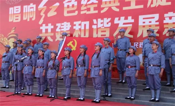 宗加镇成功举办纪念建党96周年红歌比赛