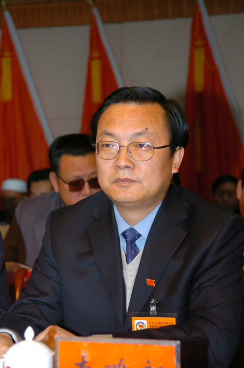 海西州州委书记李鹏新 新华网记者 侯德强 摄