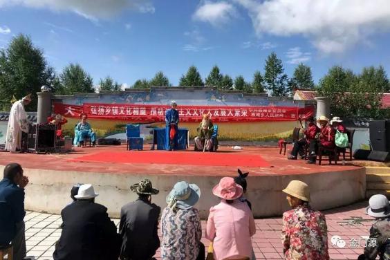门源:西滩乡非物质文化遗产眉户戏巡演活动拉