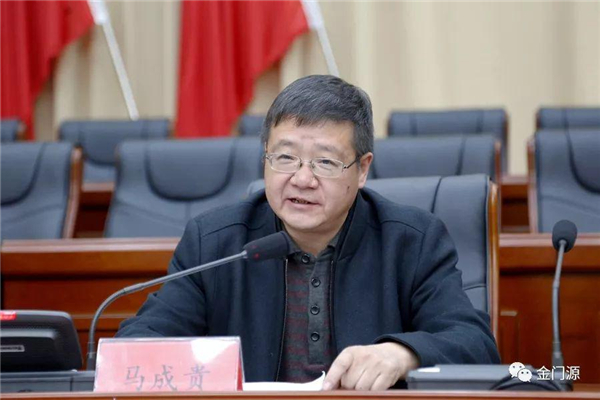 省考核组来门源县考核2017年度目标责任完成