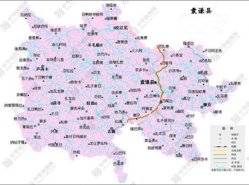 青海省所辖市县乡镇