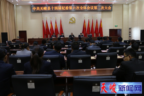 天峻县召开中共天峻县十四届纪委第六次全体会
