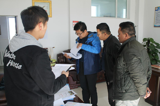 青海省教育厅督导检查天峻县教育系统项目建设