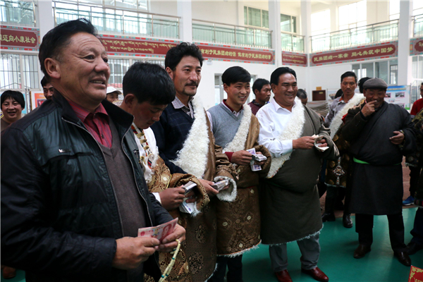 天峻县玉舟专业合作联合社分红啦