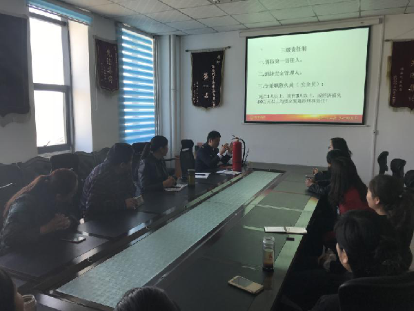 畜牧水利系统认真学习消防知识 提高消防安全