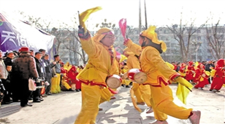 民和社火，舞出新风貌